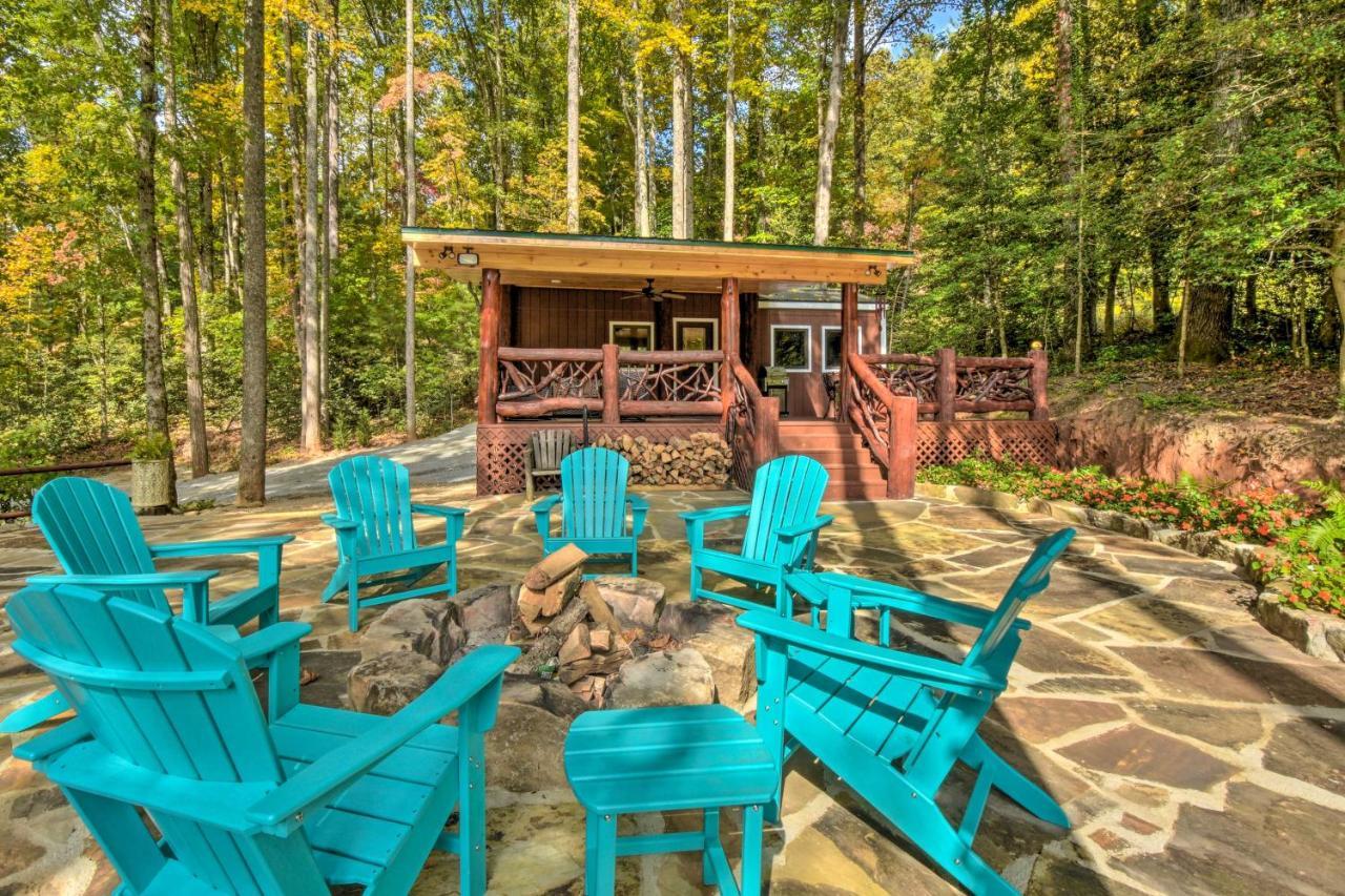 Clayton Retreat With Spacious Deck And Mtn Views! Villa Exterior foto