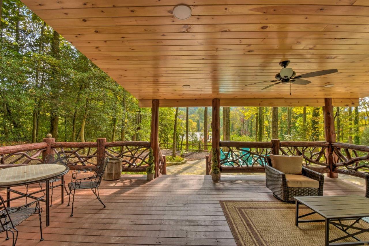 Clayton Retreat With Spacious Deck And Mtn Views! Villa Exterior foto