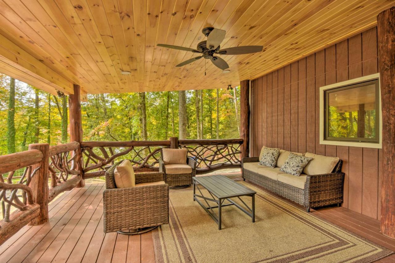 Clayton Retreat With Spacious Deck And Mtn Views! Villa Exterior foto