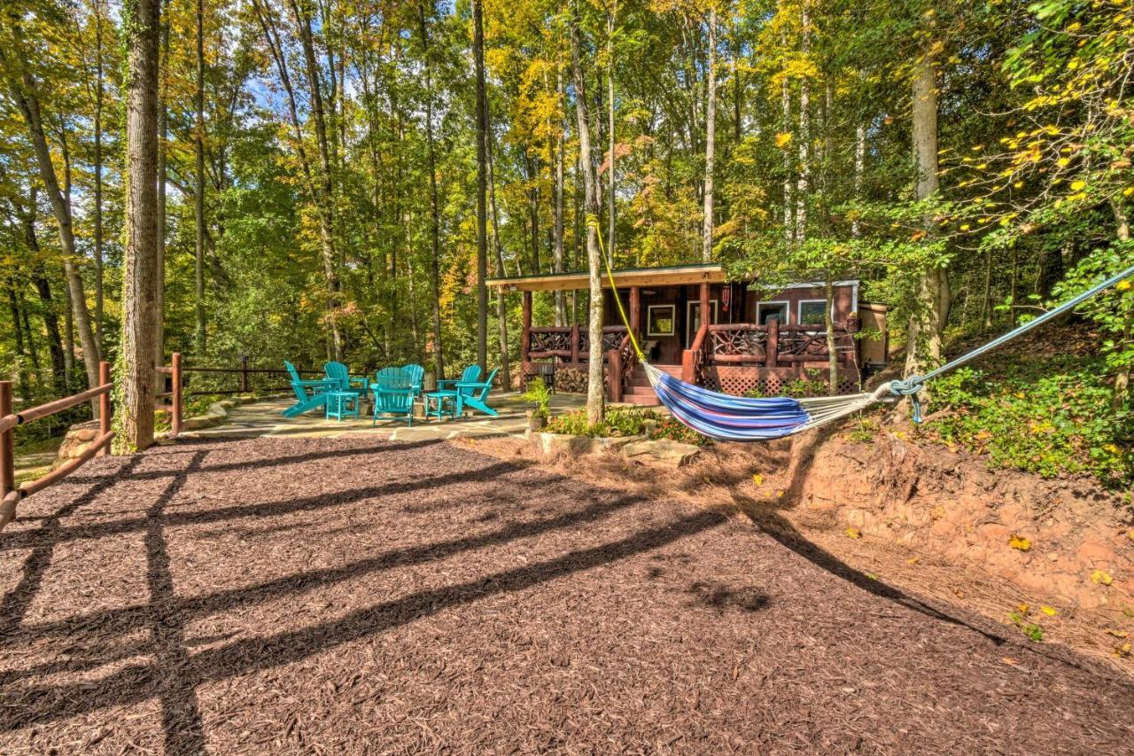 Clayton Retreat With Spacious Deck And Mtn Views! Villa Exterior foto